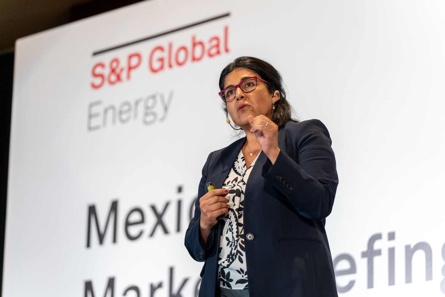 Panel del Mexico Market Briefing 2026 de S&P Global Energy frente a la audiencia