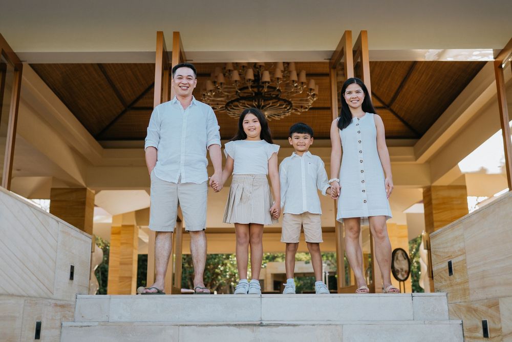 Family photography at The Mulia Bali Nusa Dua