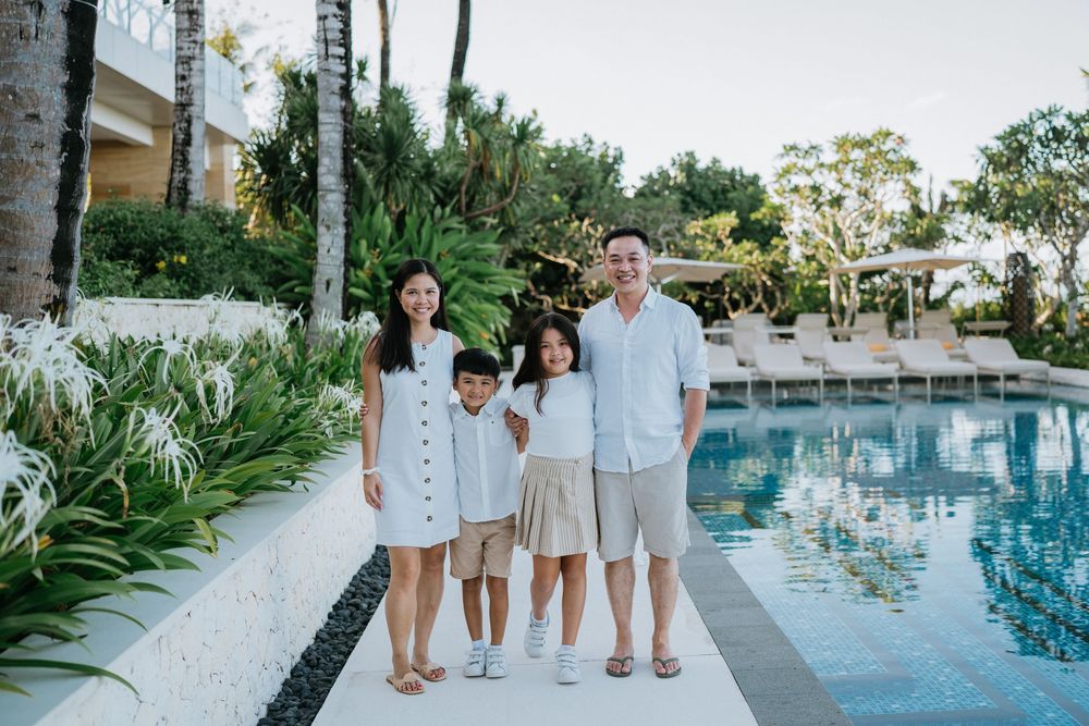 Family photography at The Mulia Bali Nusa Dua