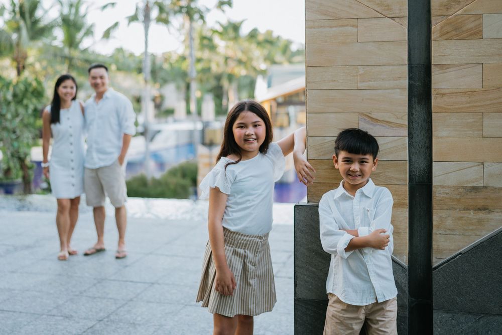 Lifestyle family photography at The Mulia Bali Nusa Dua