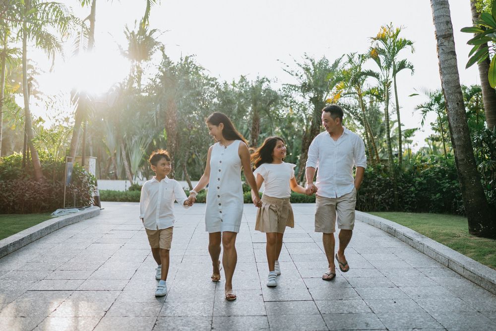 Lifestyle family photography at The Mulia Bali Nusa Dua