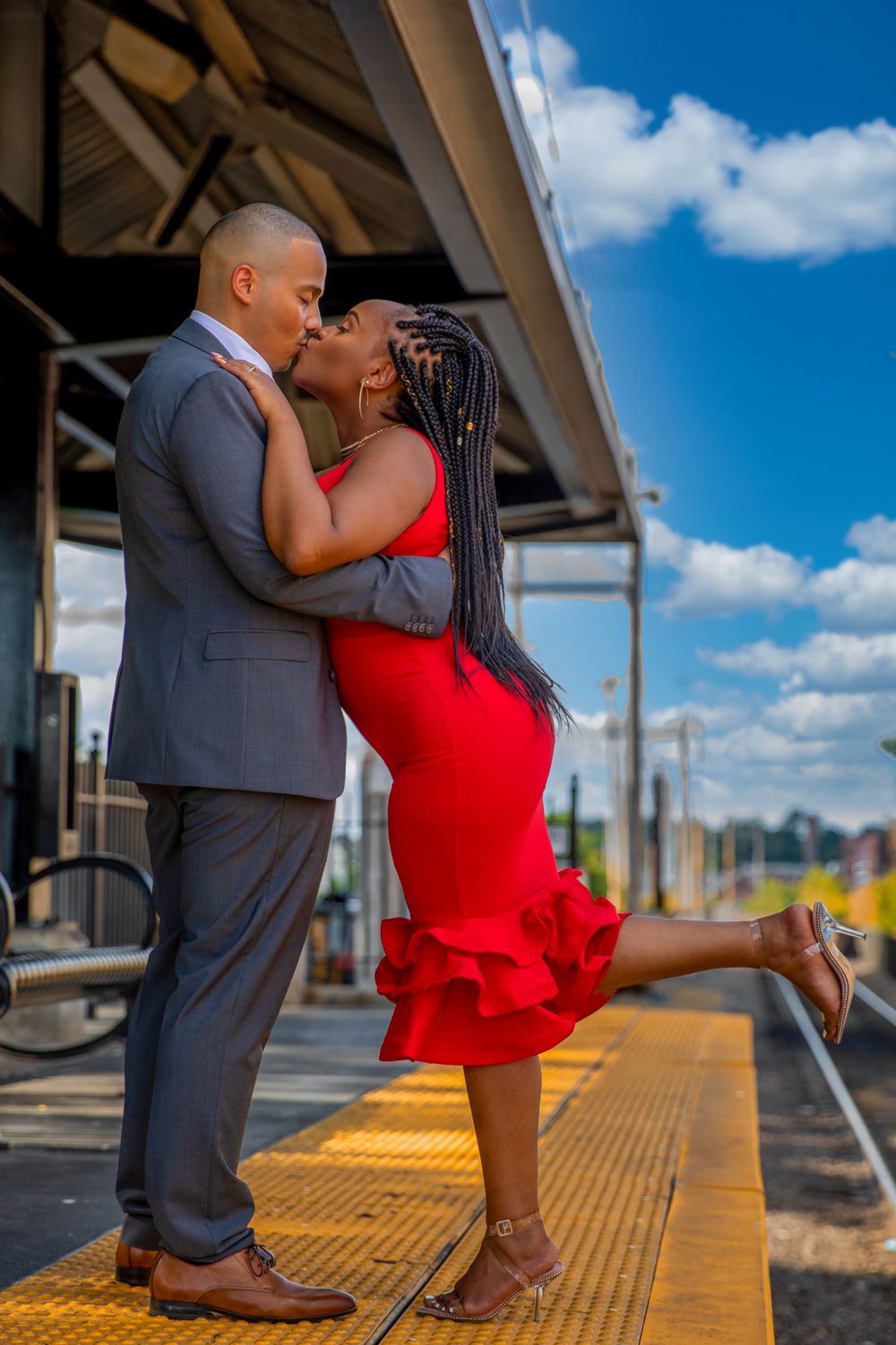 Engagement Session, Downtown Haverhill, MA