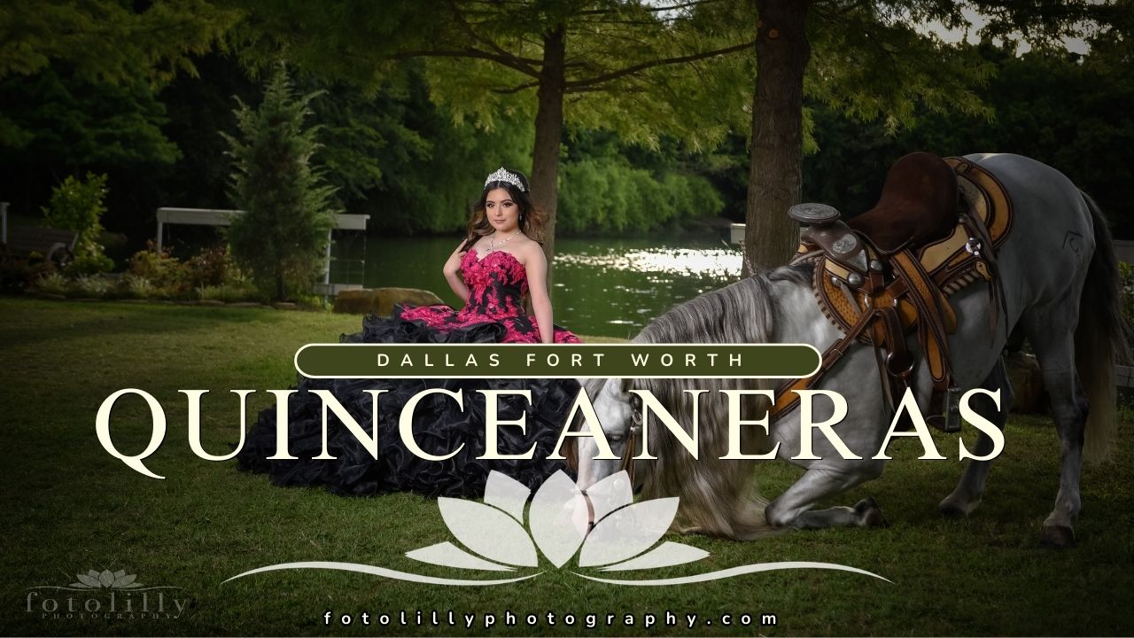 Dallas–Fort Worth quince photography highlighting iconic locations, luxury portraits and personalized Qunce planning for your Quince event