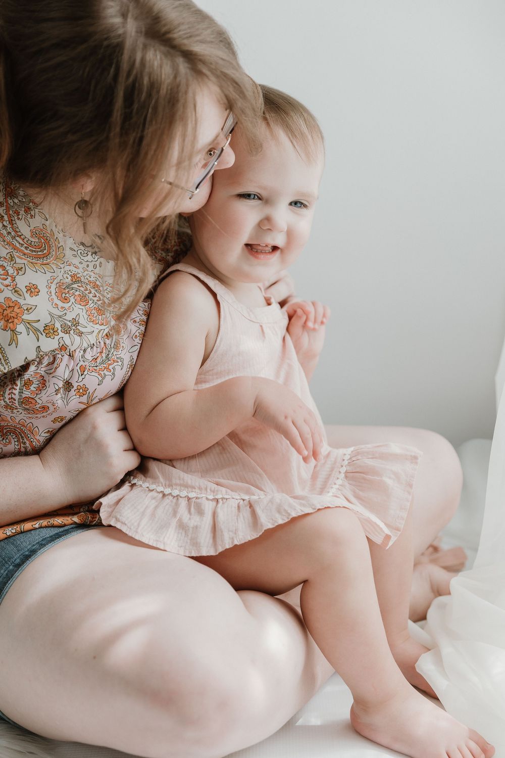 Cuddle Time Precious moments caught during Two year old milestone session in Tyler Texas