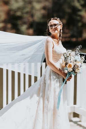 wedding portrait at kanuga inn, hendersonville north carolina