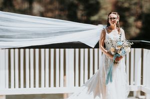 wedding portrait at kanuga inn, hendersonville north carolina