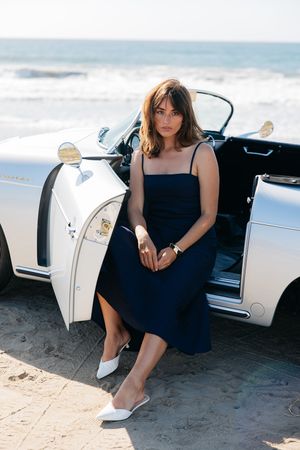 fashion brand photoshoot brand photographer san diego photographer lifestyle photoshoot vintage car photoshoot