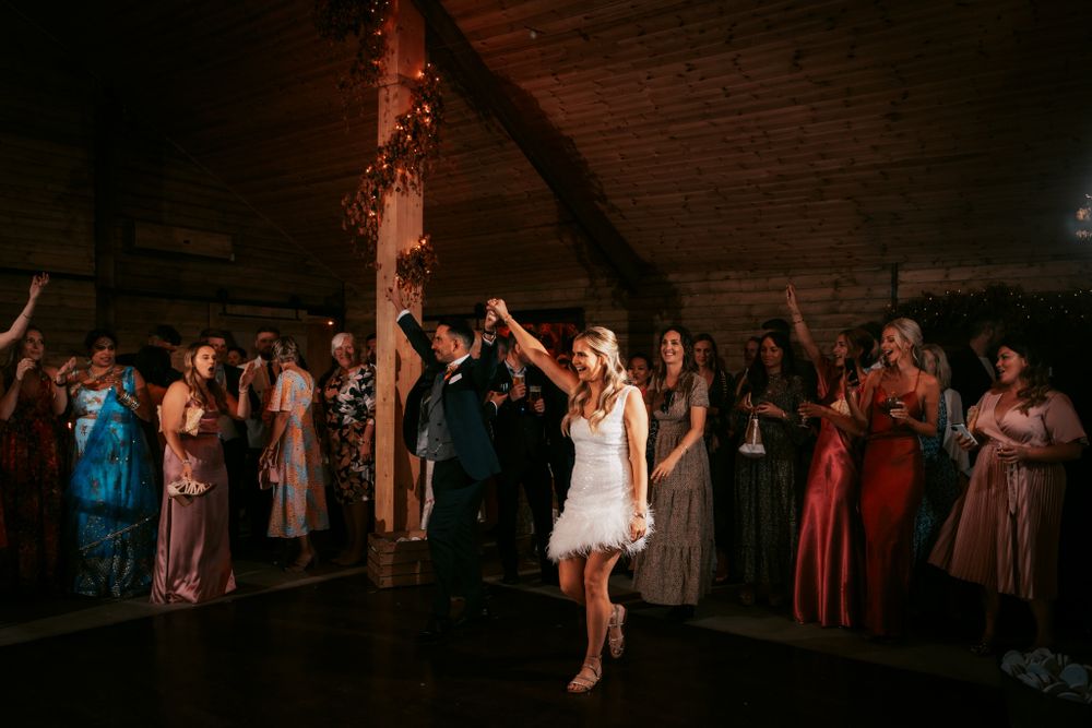 wedding photography the first dance by Rose and Rainbow Photography