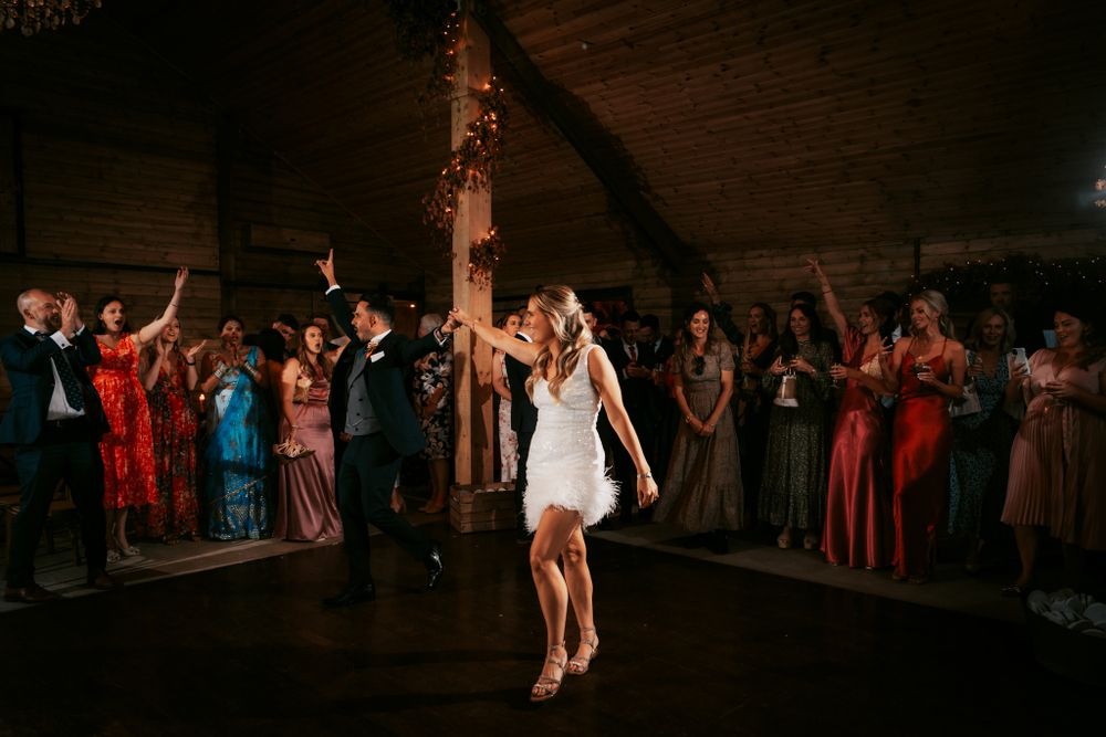 wedding photography the first dance by Rose and Rainbow Photography