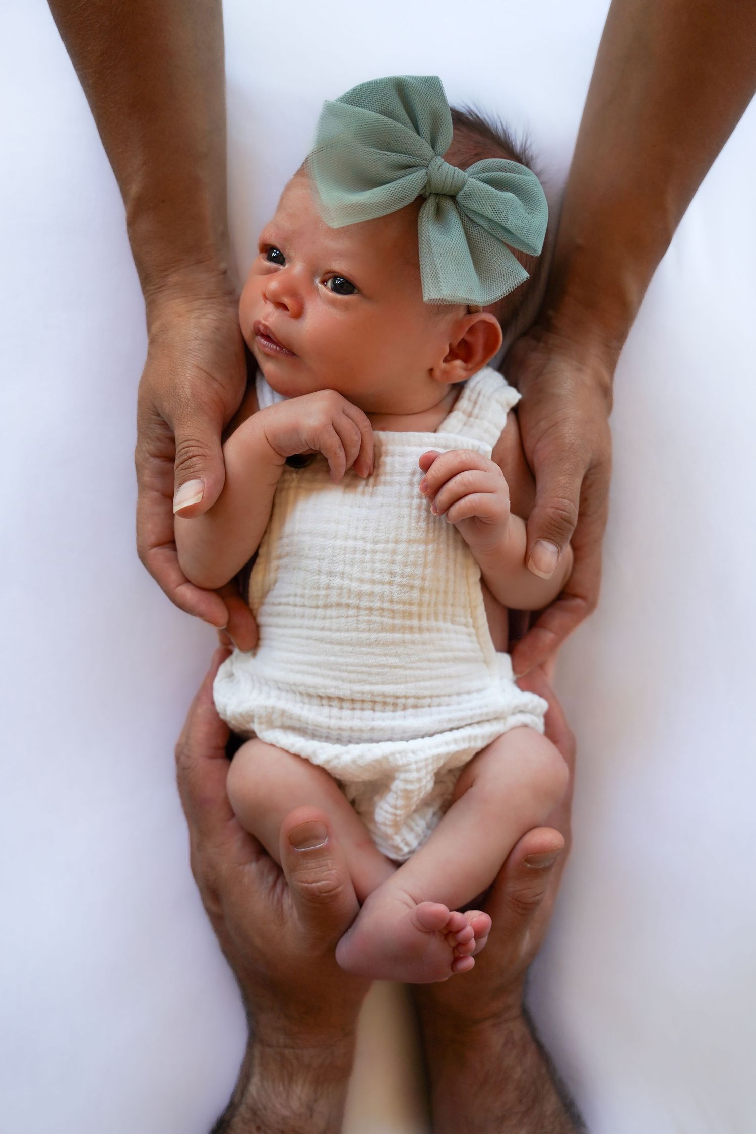 Baby girl newborn session