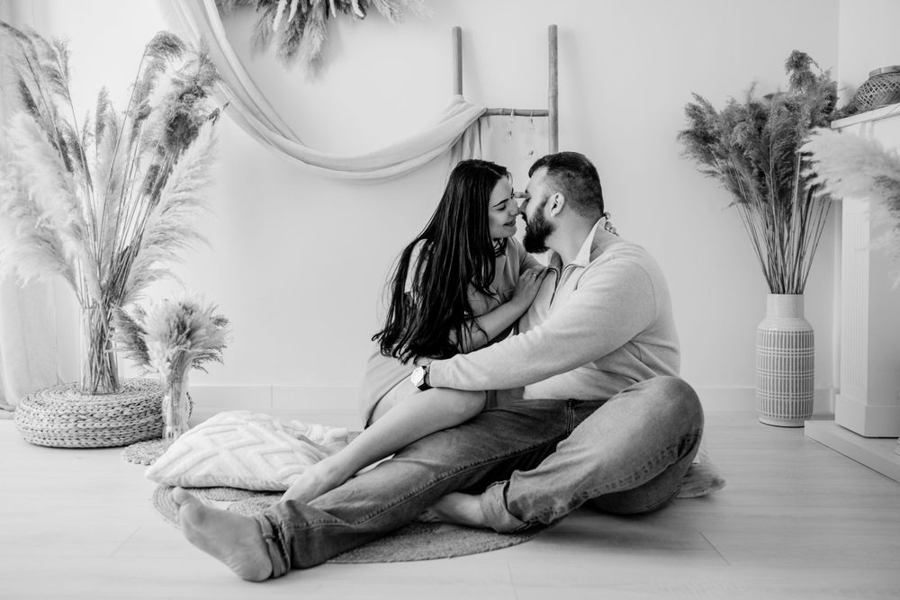 годежна фотосесия в студио софия, бохо фотосесия в студио софия, любовна фотосесия в студио софия