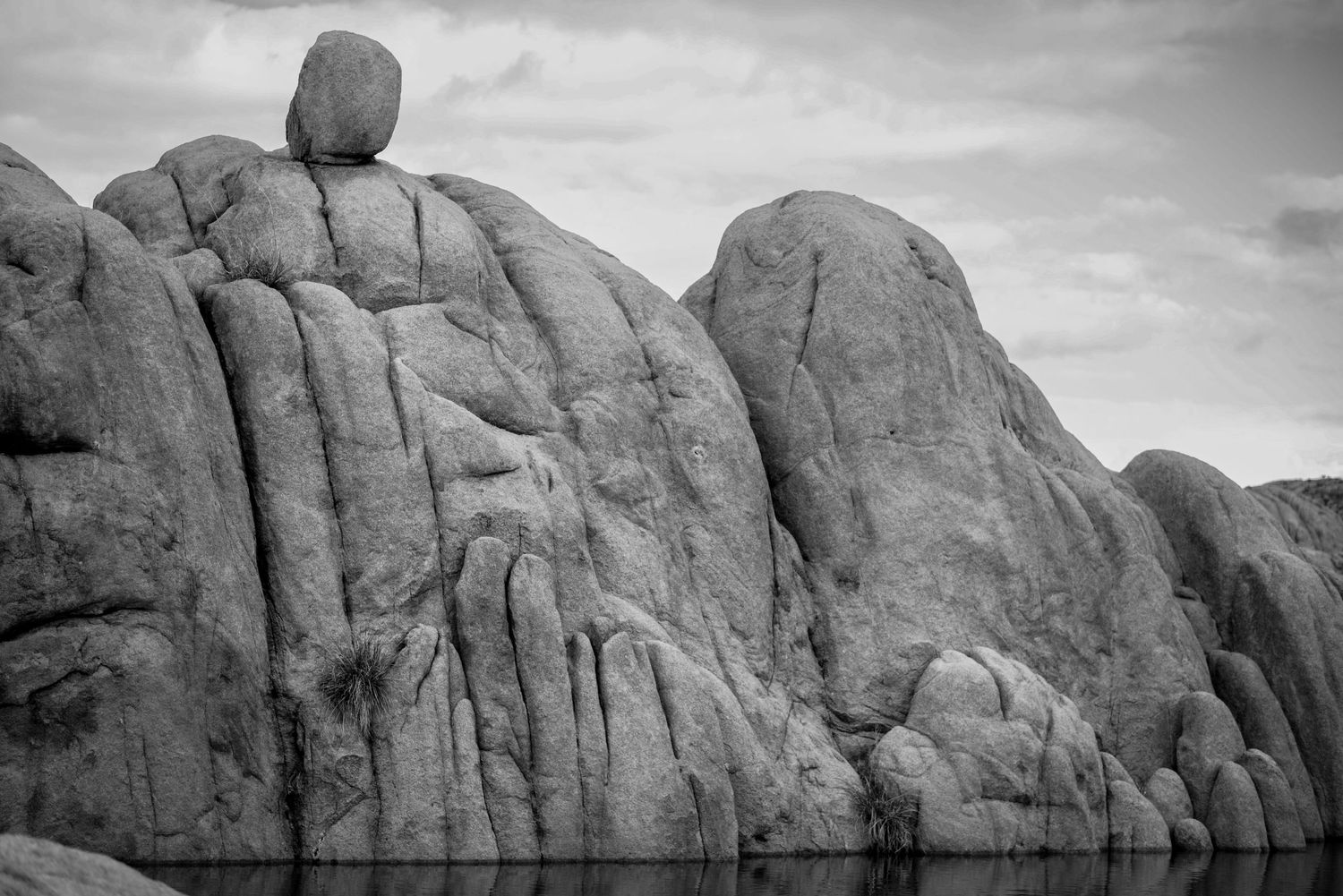 Large granite rock formations with distinctive weathered patterns. Fine Art Photography