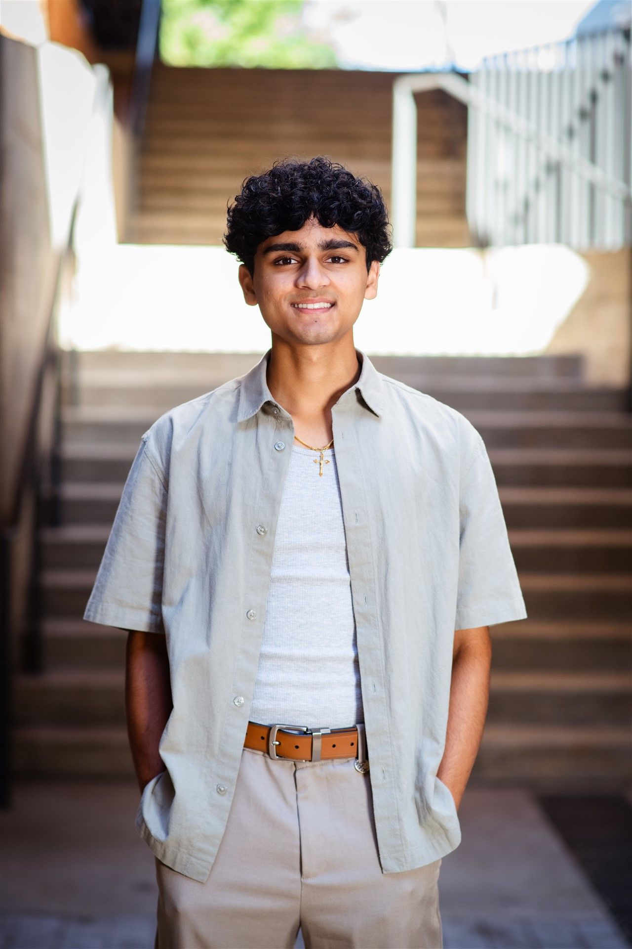 Man posing for a professional headshot in Birmingham Alabama, Birmingham Alabama Portrait Photographer.