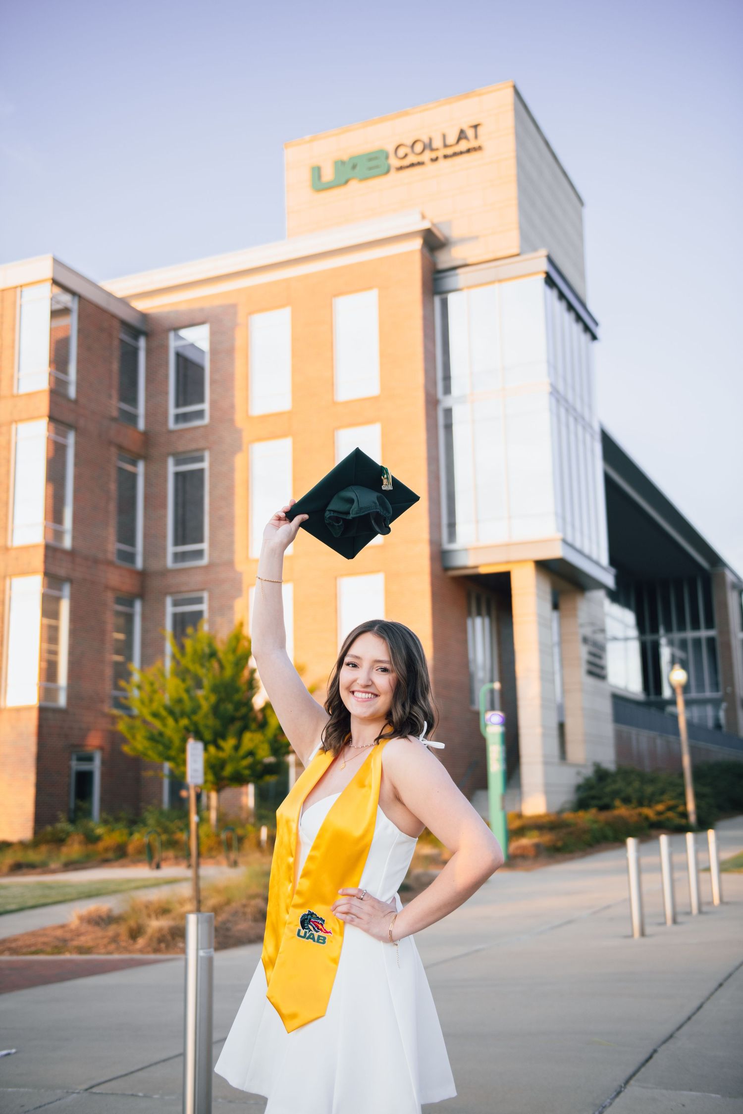 Birmingham Alabama graduate photographer, UAB senior portraits, affordable senior photographer.
