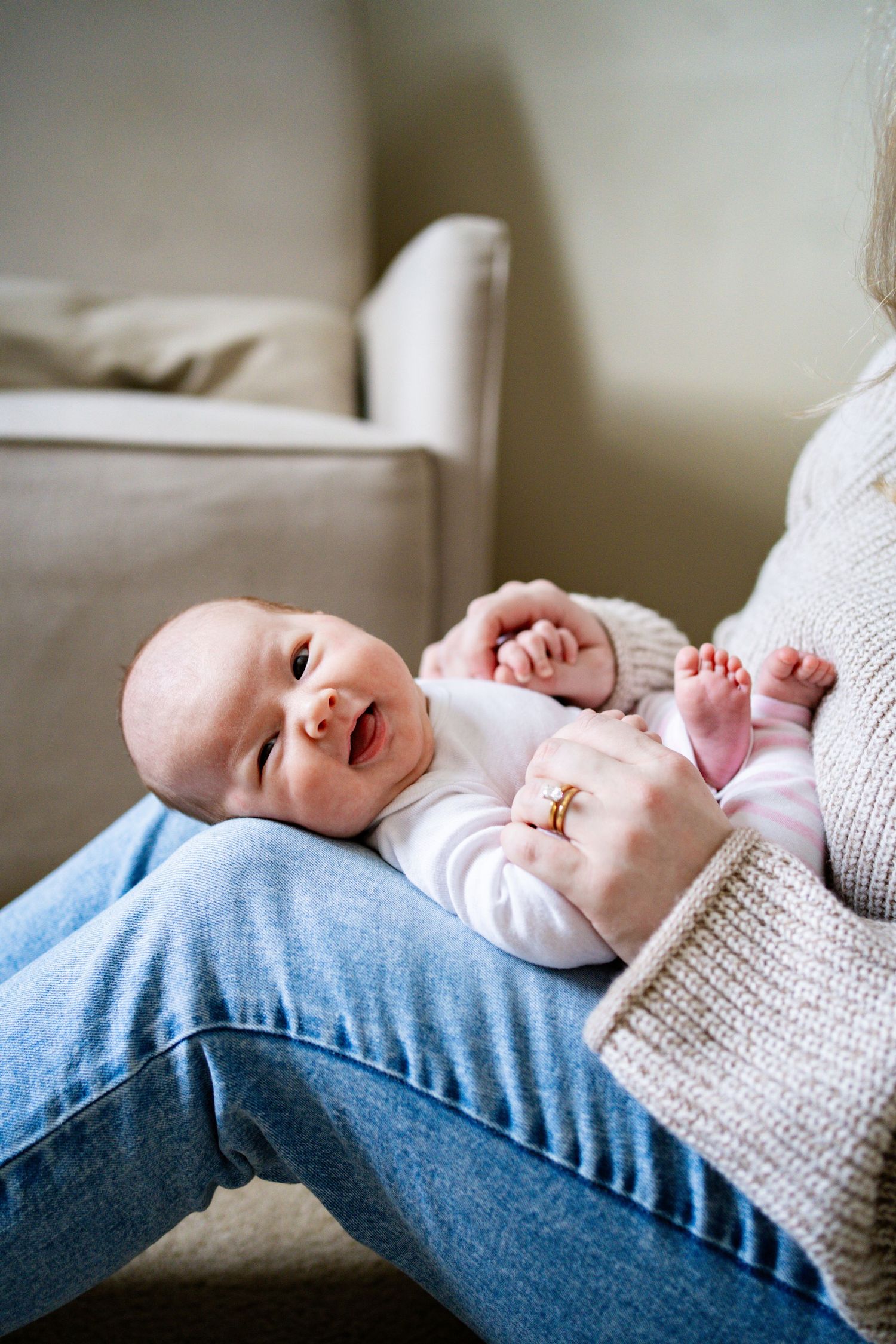 Erie, Pennsylvania newborn portrait session