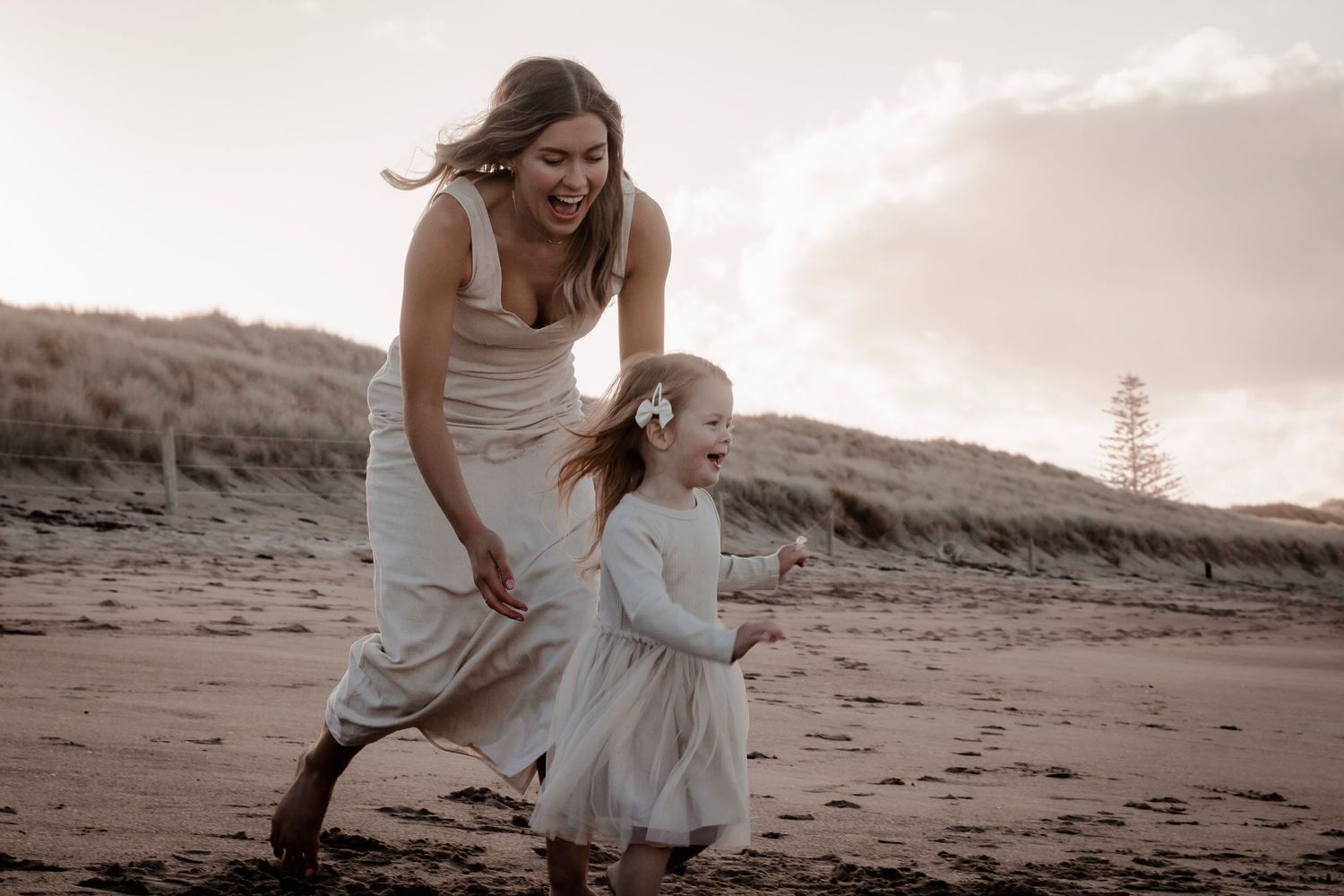Beach family photos, northland family photography