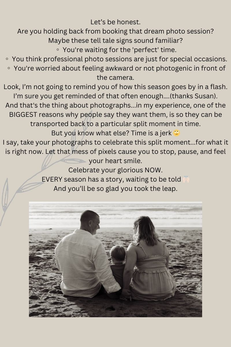 Lets be honest
Are you holding back from booking that dream photo session
Blog
Photography
Heart & Soul Photography