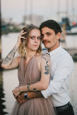 couple posing