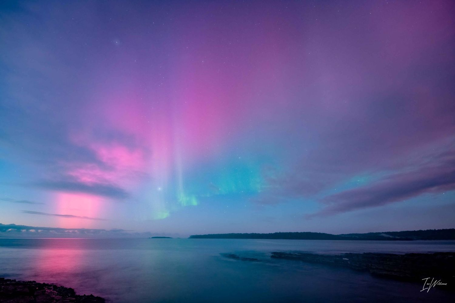Aurora Australis, Tasmania, 11 May 2024