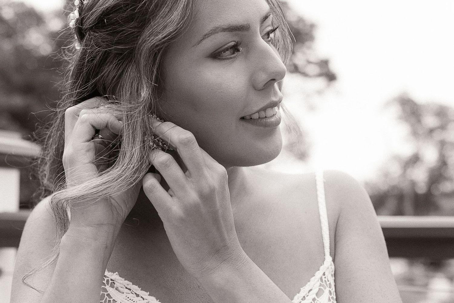 A bride wedding portrait photographed by Hudson Valley based photographer, Sasha Pierre-Louis