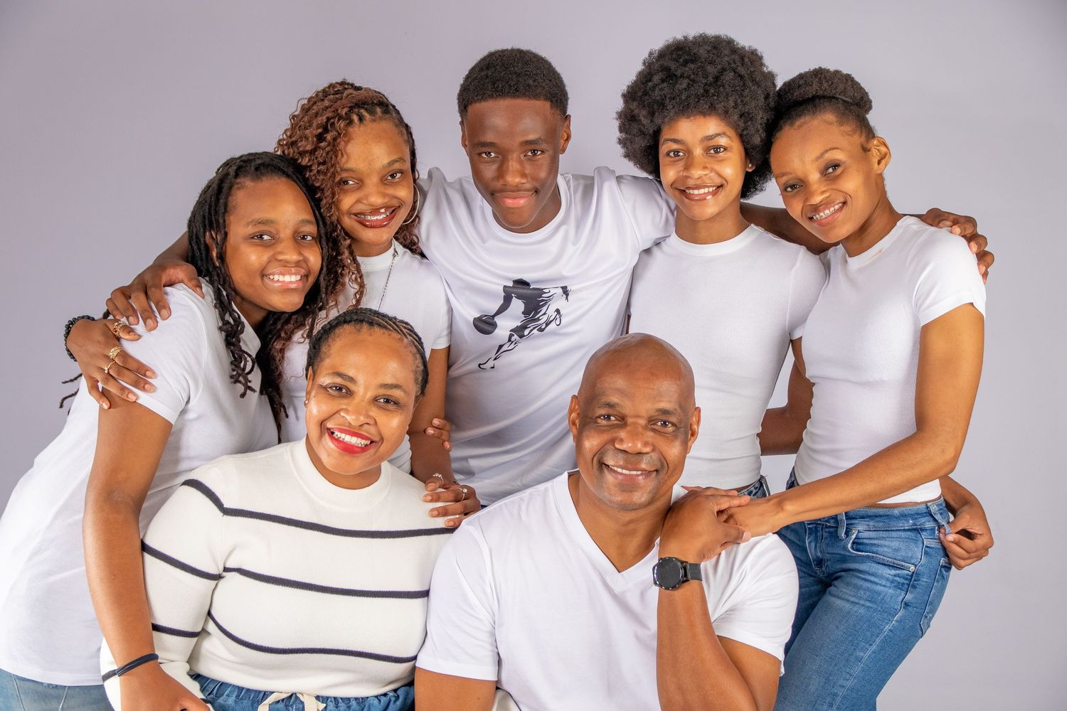 Studio family shoot