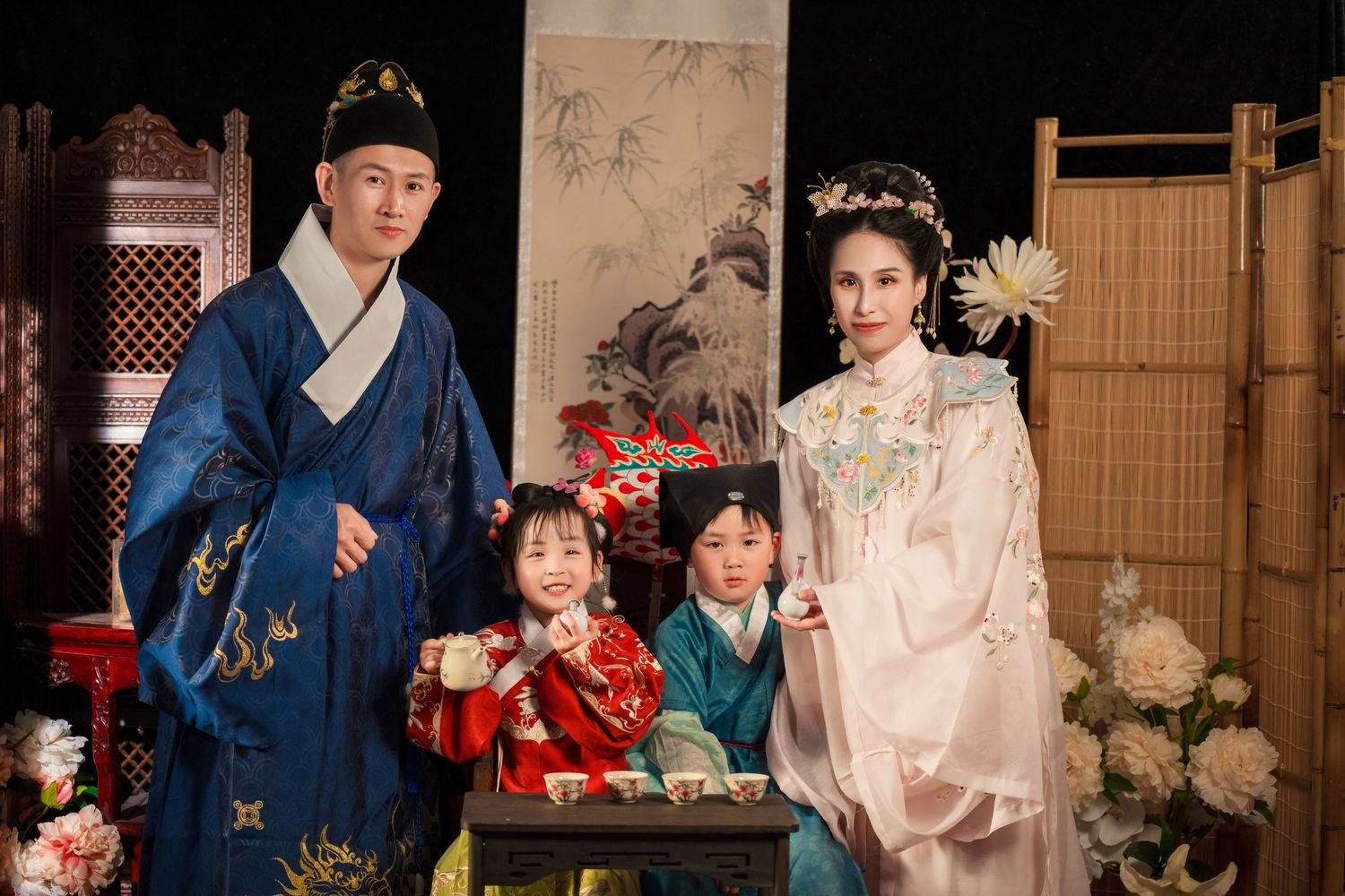 hanfu family photo auckland