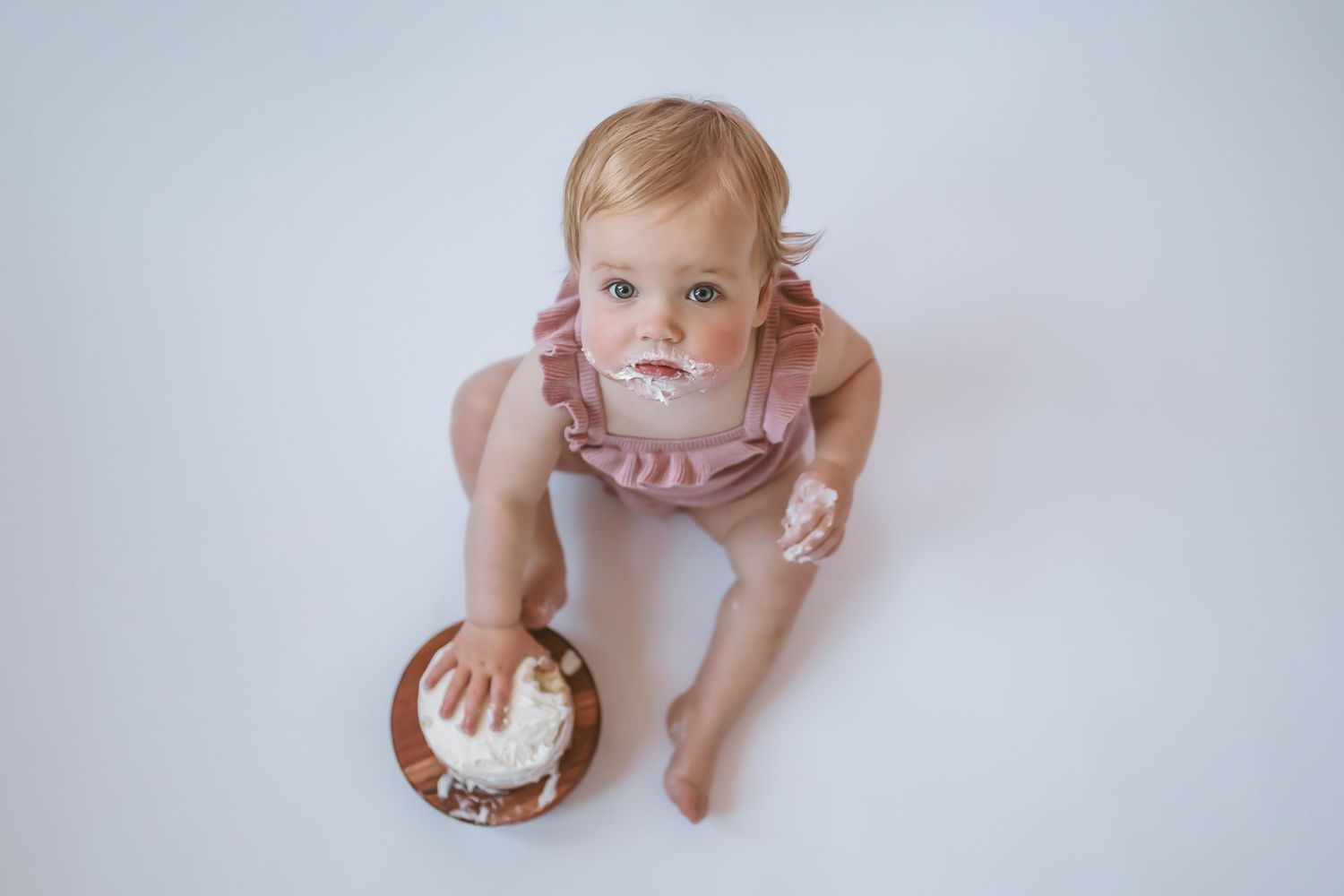 Hoboken, NJ cake smash photographer