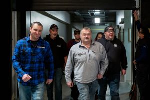 Group of workers walking down a hallway in casual work attire.
Commercial Photography
Gold Rush