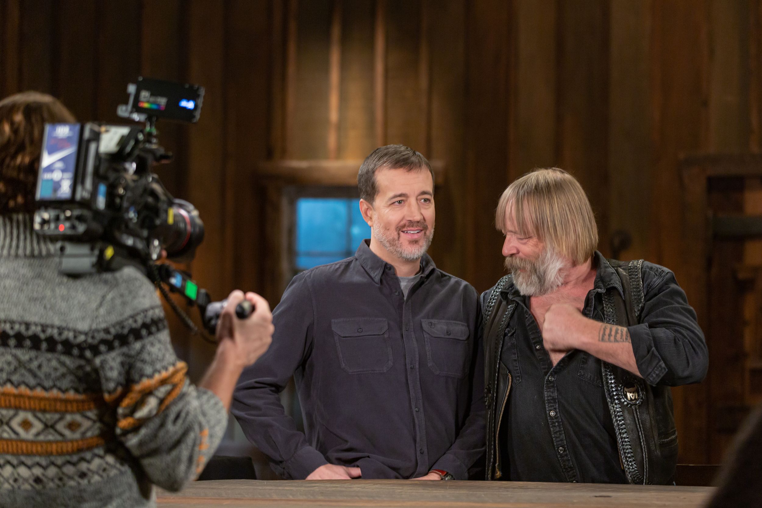 Behind the scenes shot of television production with camera operators filming.
Commercial Photography
Gold Rush