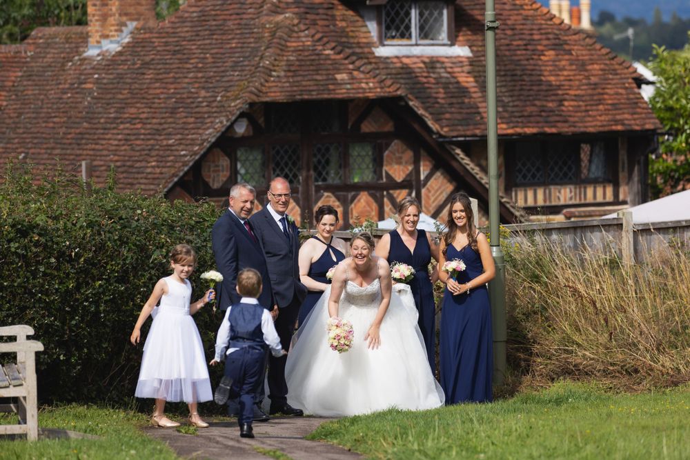 Bridal party lingfield