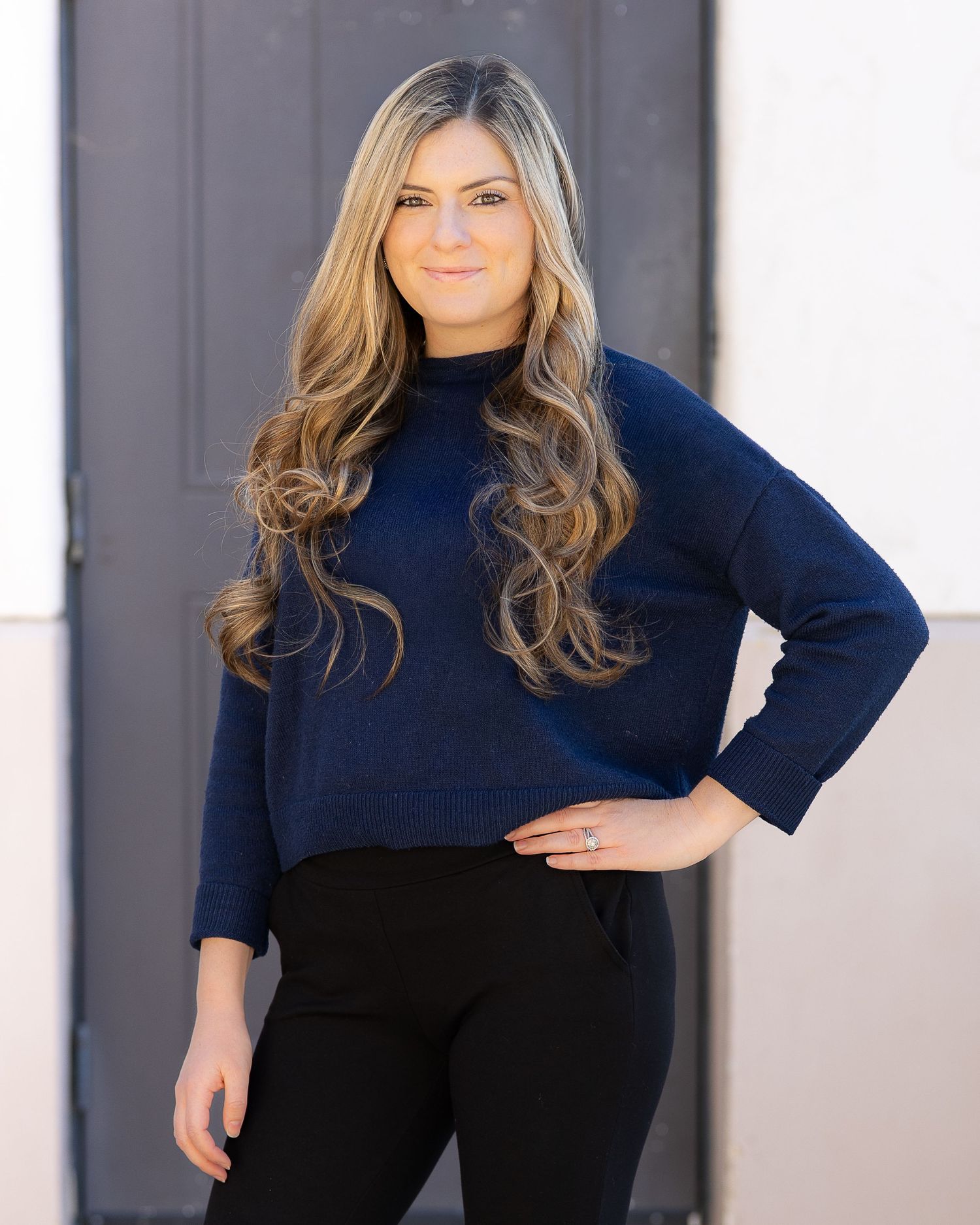 Professional Headshot outdoors using natural lighting for a business portfolio.