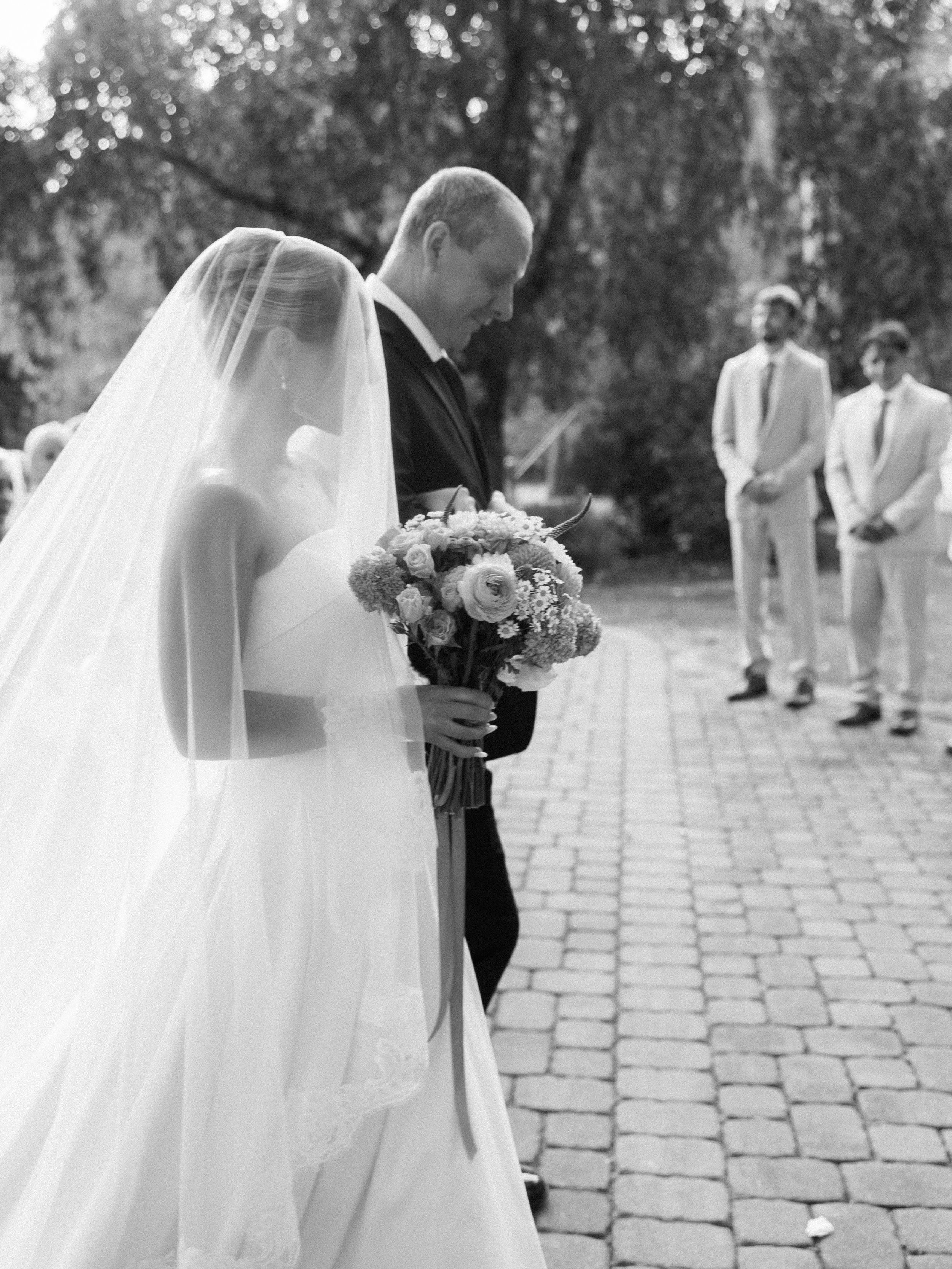 bride and her father photographed by life by jude photography / judith sumner