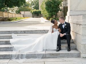 newly married couple in cleveland ohio photographed by life by jude photography / judith sumner