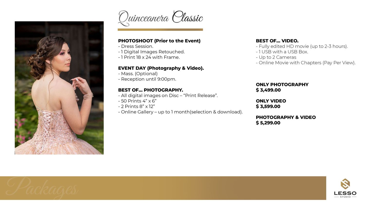 Luxury quinceañera photography in Sacramento CA with elegant, magazine-style portraits