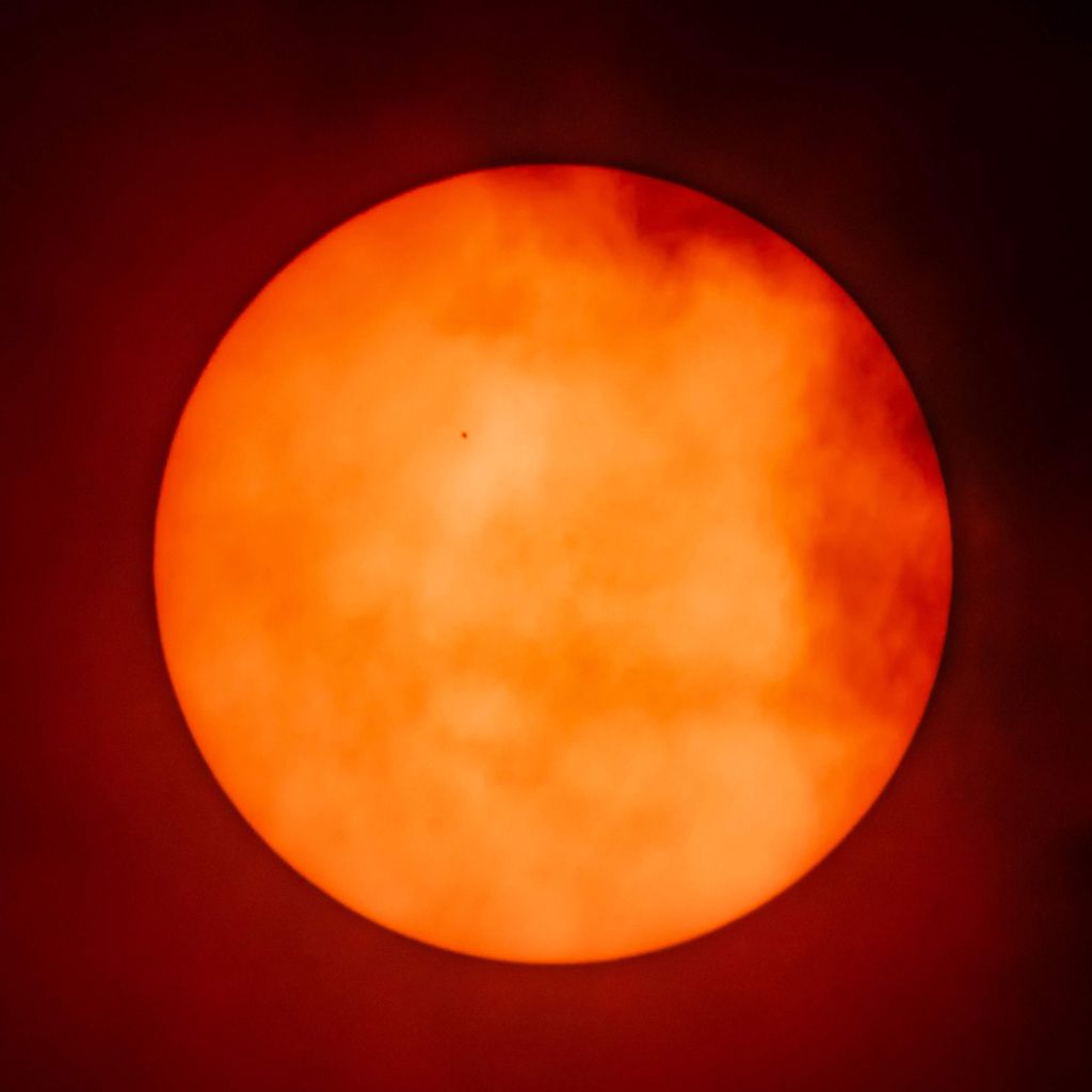 MERCURY TRANSITS THE SUN