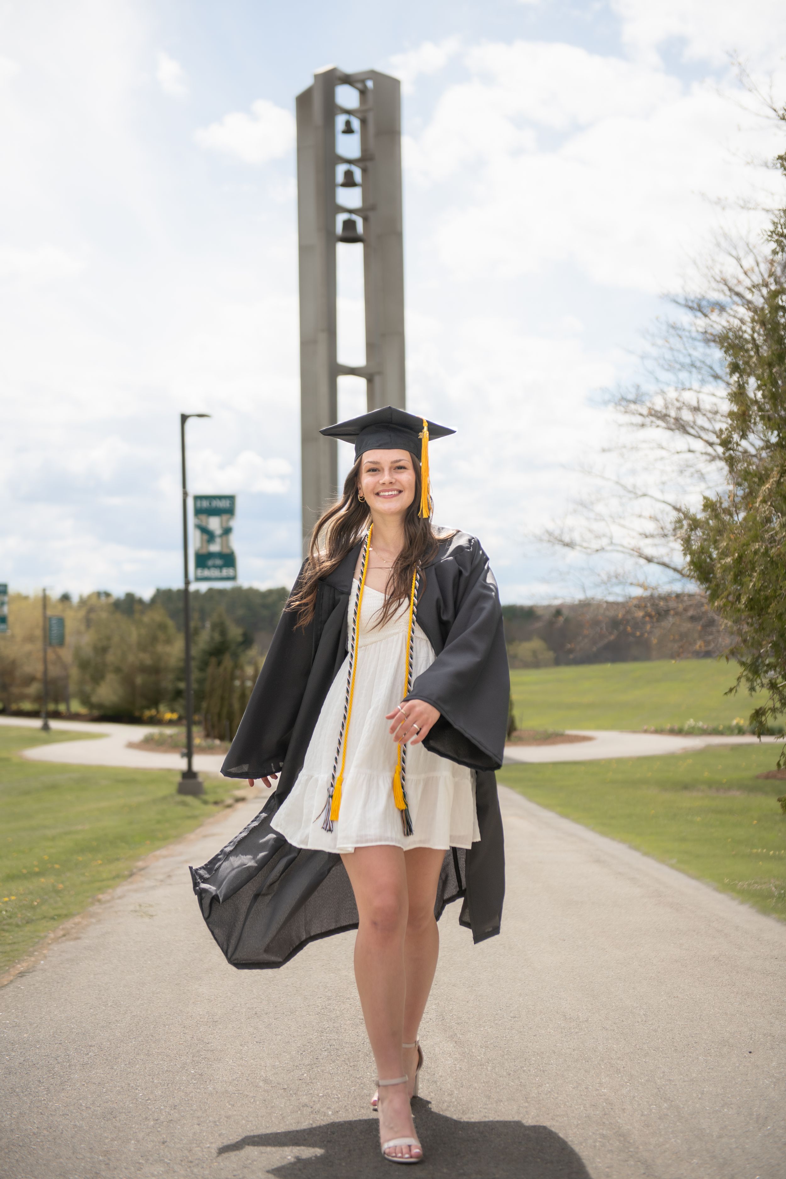 Graduation photo shoot with cap and gown, on campus at Umaine, near Orono, Maine
Bangor Graduation photos
Waterville Graduation photos