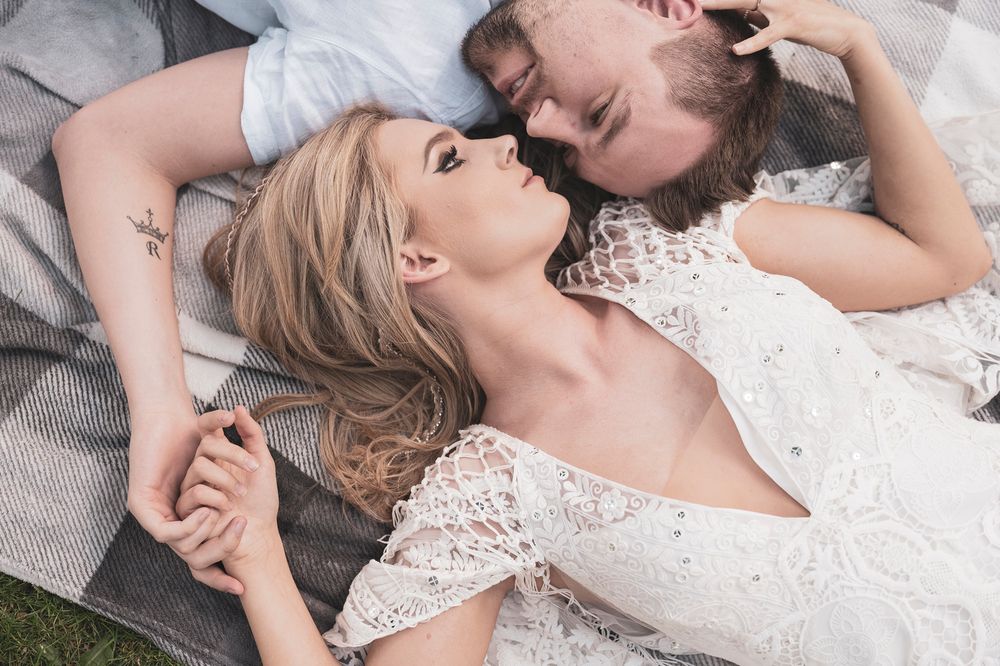 young couple in love