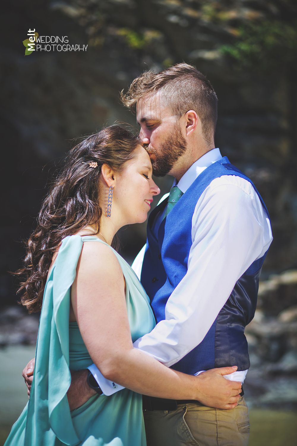 A bit of beach engagement photography