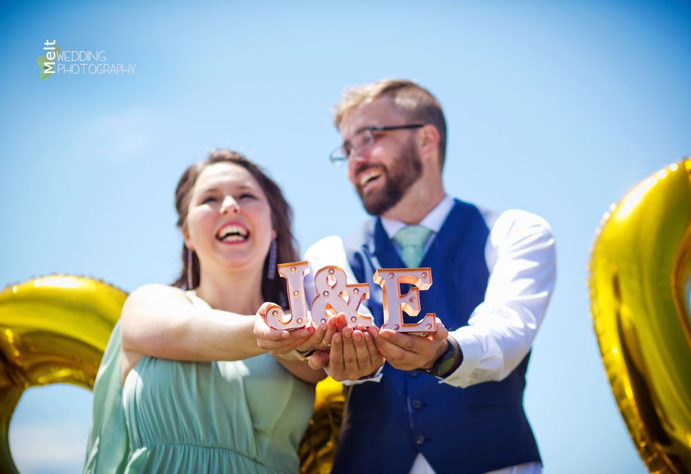 A bit of beach engagement photography