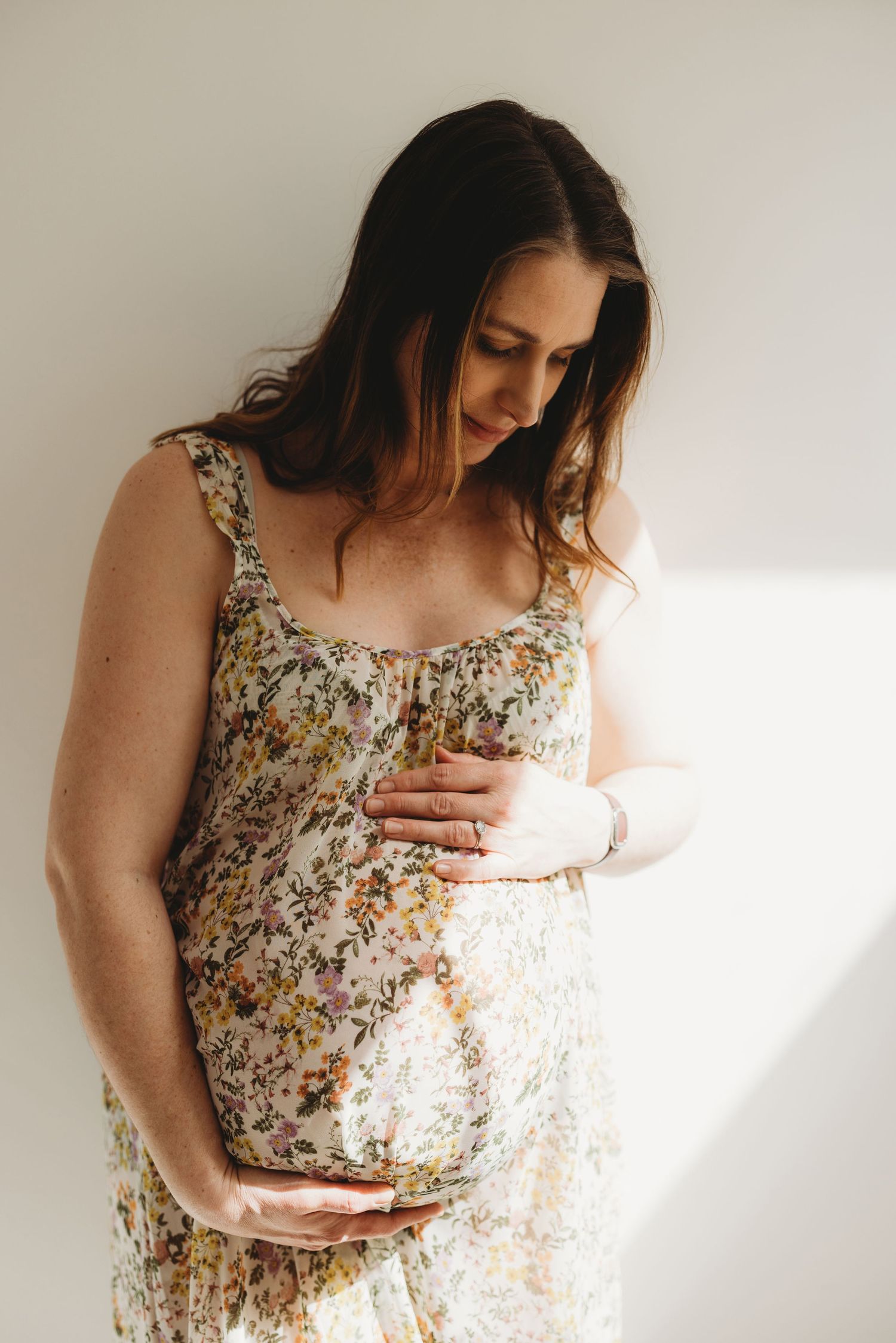 maternity studio photoshoot