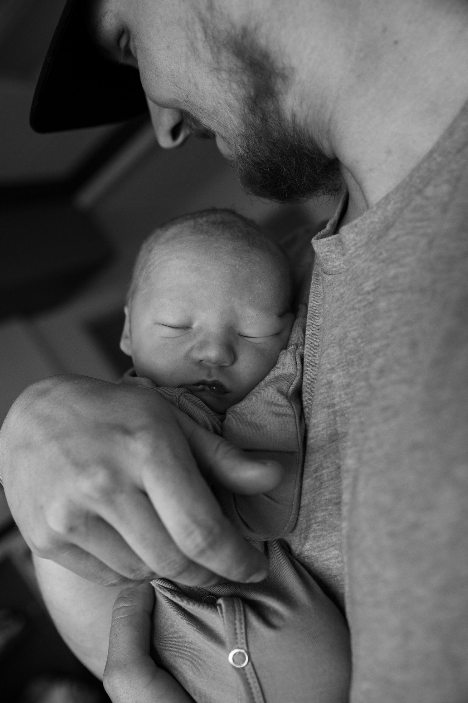 In hospital newborn photos