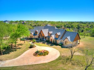 Drone photo of home