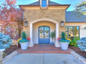 Front porch of home