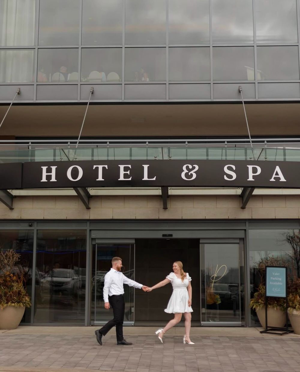 The Pearl Hotel in Burlington wedding, engagement,. couple