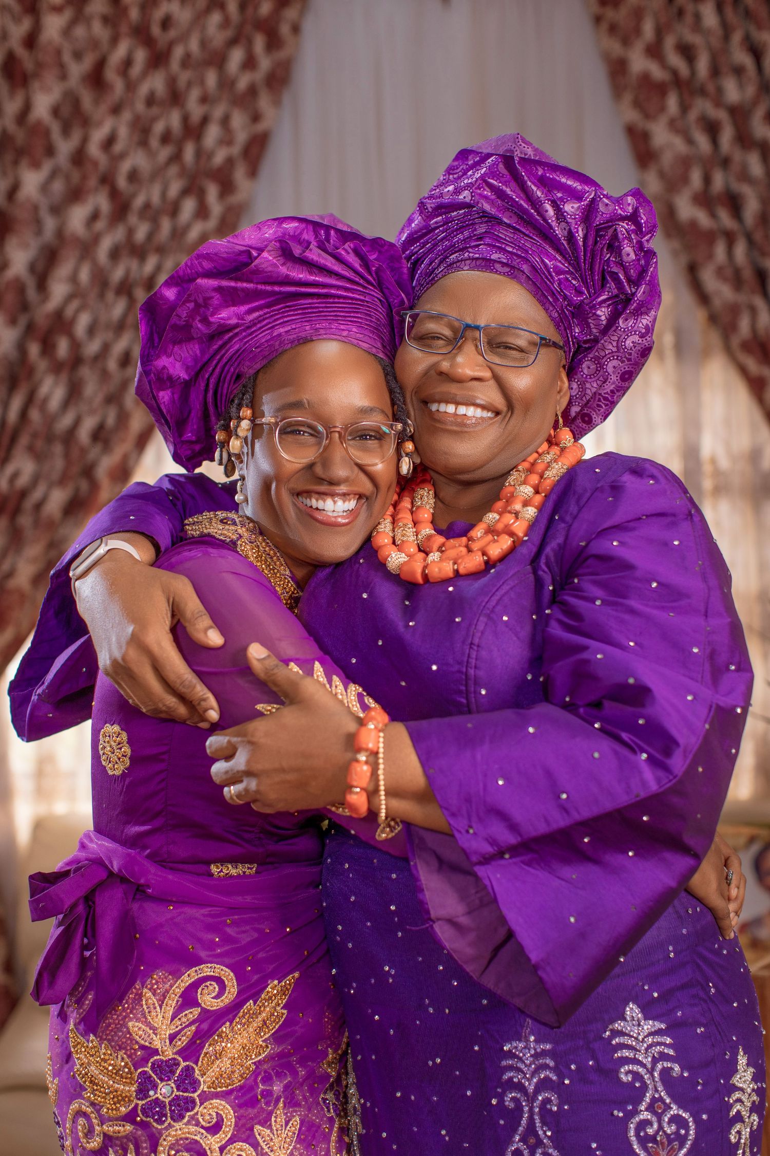 mother and daughter