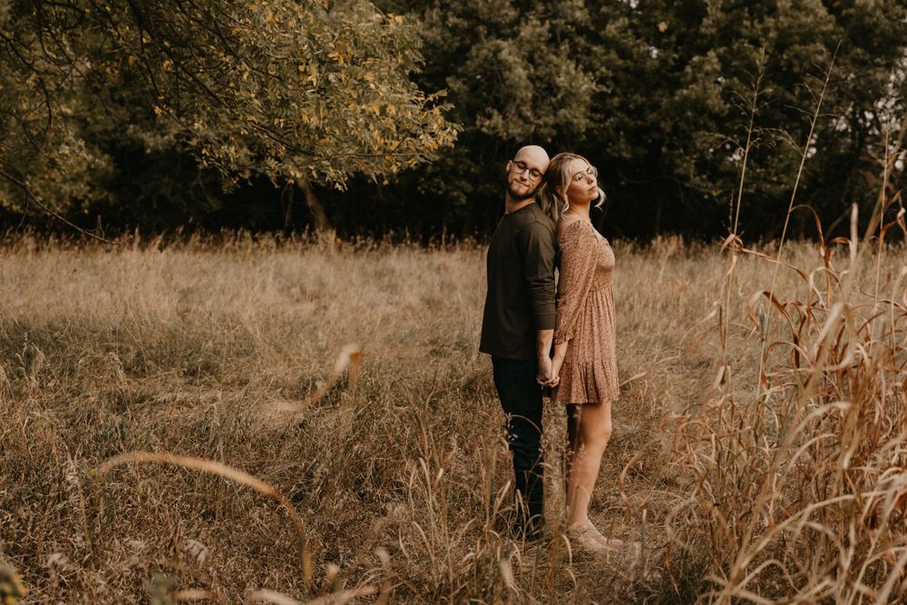 Wichita Kansas Moody Engagement Photos