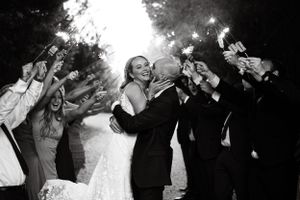 Kitchener Wedding Photography Sparkler exit