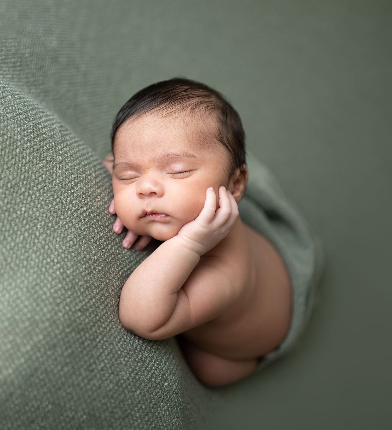 Newborn baby portrait Clarksville, Tennessee