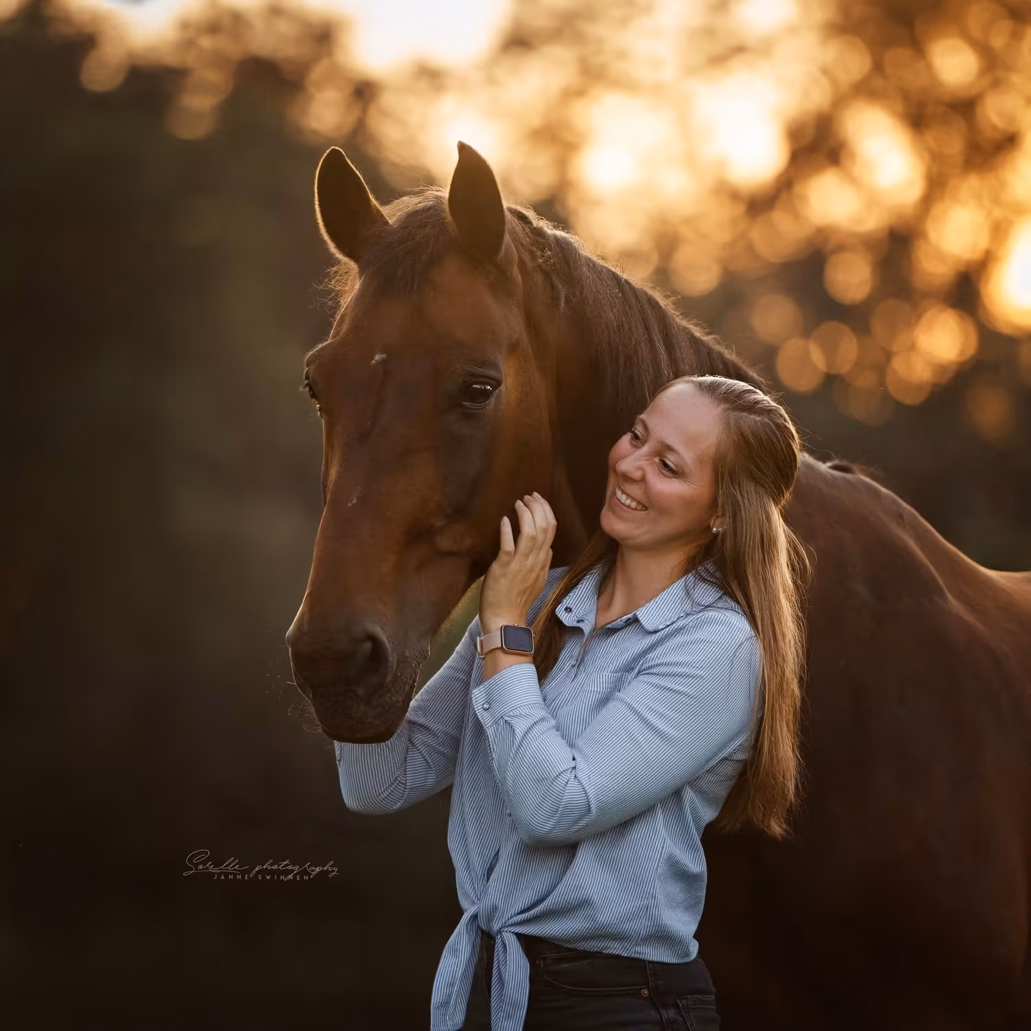 Mezelf met mijn paard