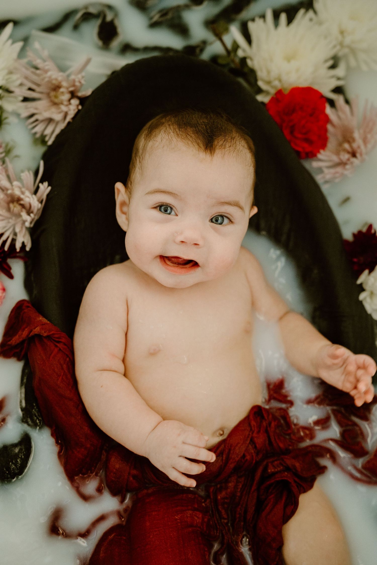 Your Guide To The Perfect Milk Bath Photoshoot For Your Baby Magnolia June Visuals